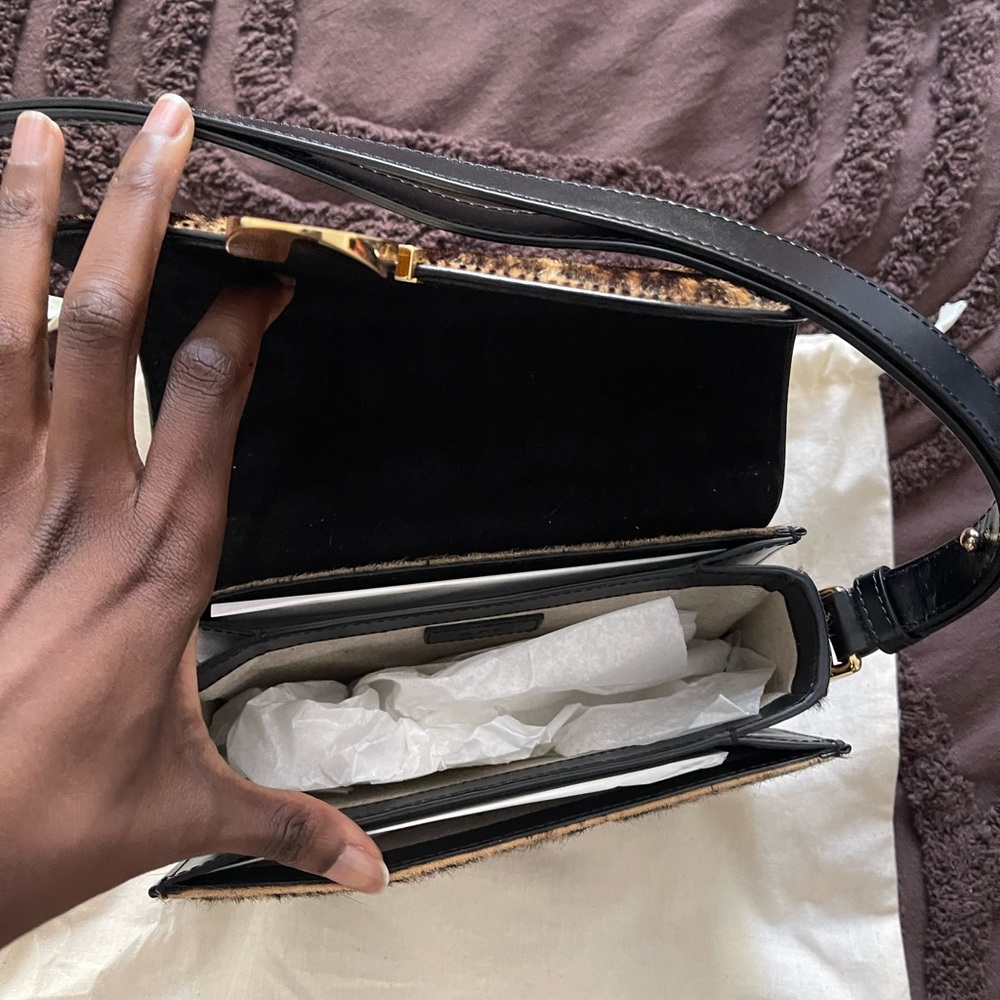 APC grace calf hair small leopard bag - Picture 8 of 8